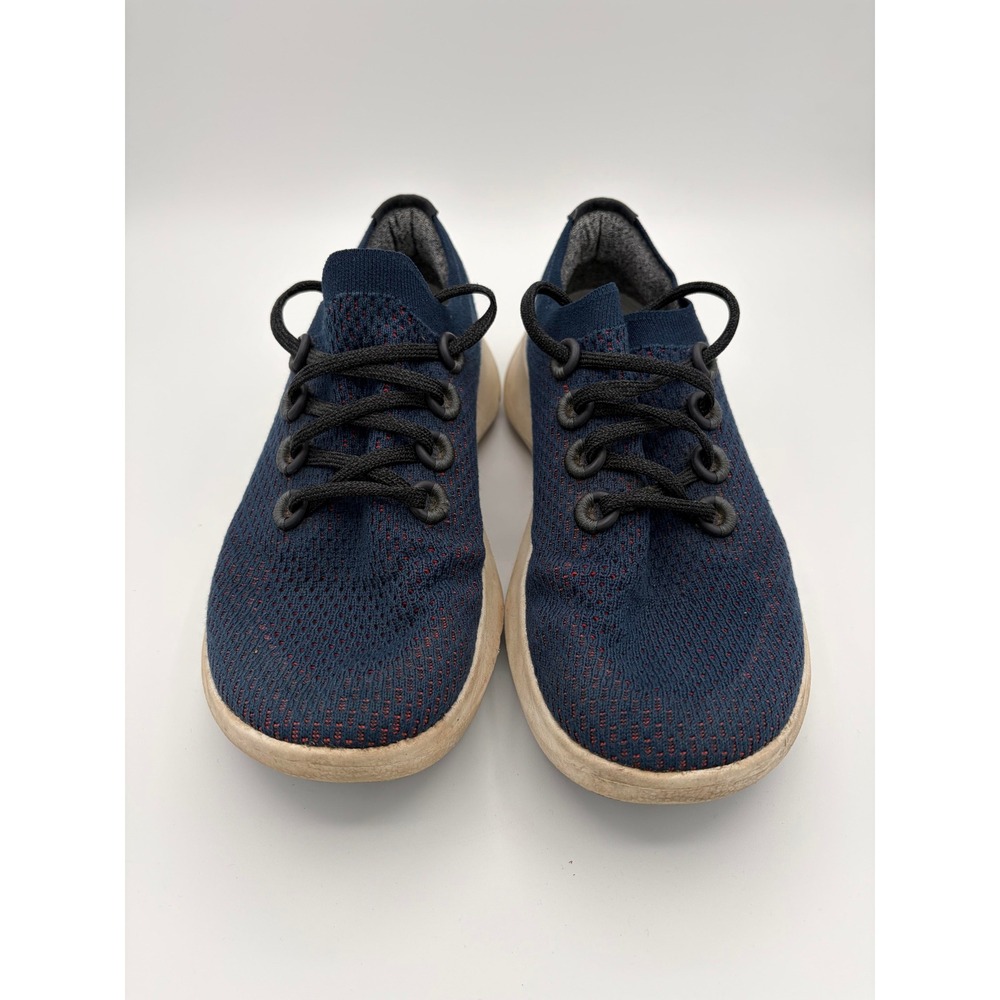 Allbirds Tree Dashers Womens Size 10.5 Blue Red Running Shoes